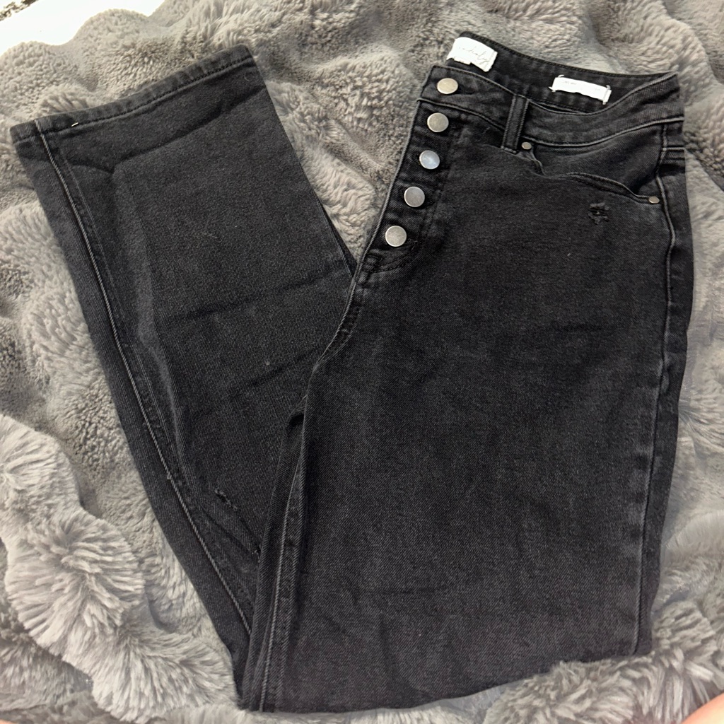 Women's Wonderly Black High-Waisted Jeans